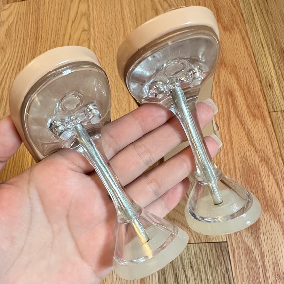 Holographic Clear Heels - Picture 3 of 4